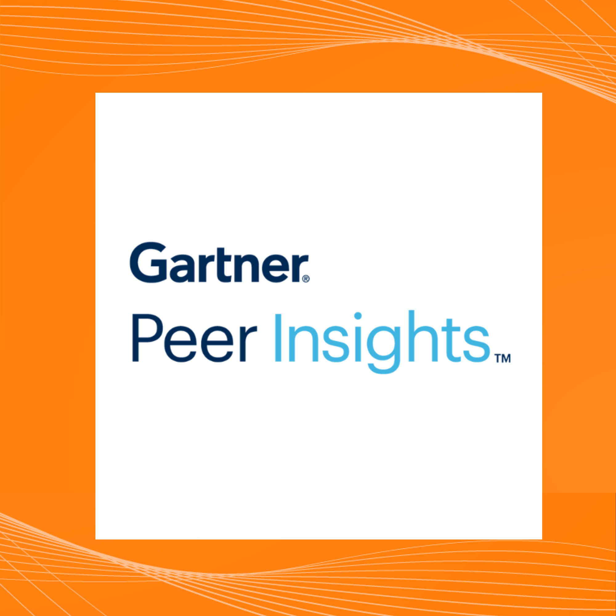 Gartner  Peer Insights logo quote